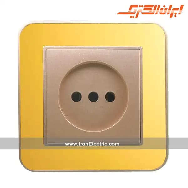 پریز برق ساده ارس بژ زه طرح متال — تصویر ۲