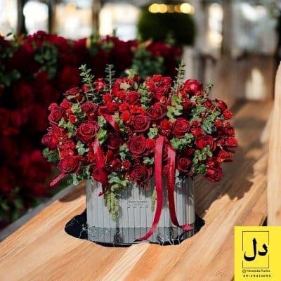 ارسال گل طبیعی برای اداره دارایی منطقه 5 تهران