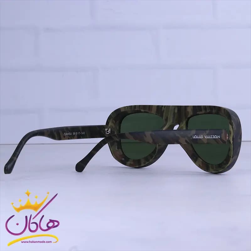 عینک آفتابی خلبانی لویی ویتون فریم ارتشی Z2445U/1 — تصویر ۳