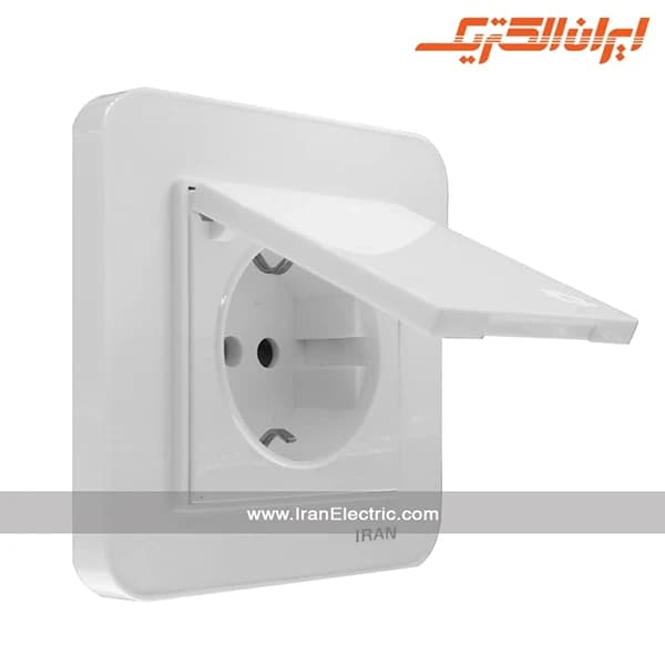 پریز ارت درب دار ارس سفید