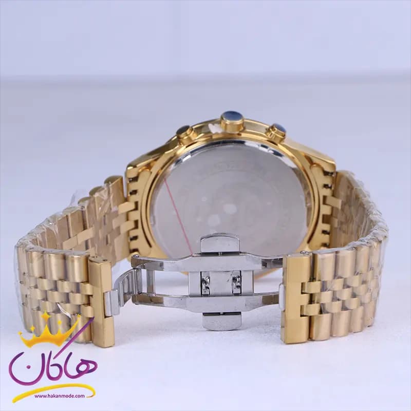 ساعت عقربه ای الگانس مردانه فلزی صفحه سبز G 9766/3 — تصویر ۲