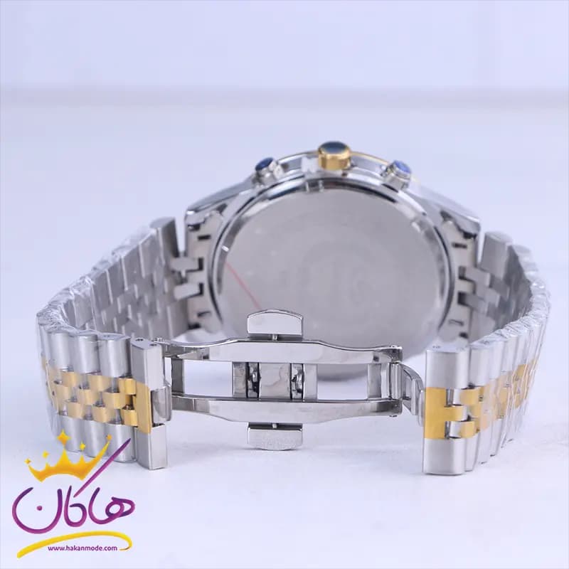 ساعت عقربه ای الگانس مردانه فلزی صفحه آبی G 9766/2 — تصویر ۲