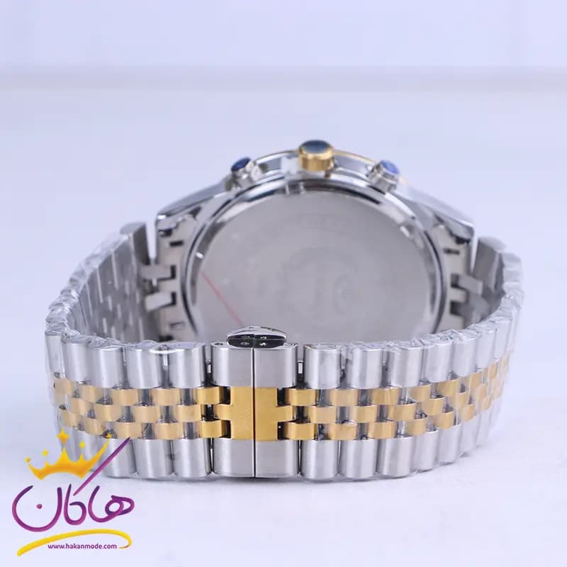ساعت عقربه ای الگانس مردانه فلزی صفحه آبی G 9766/2 — تصویر ۳