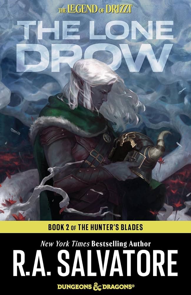 کتاب The Lone Drow (داروی تنها) نسخه انگلیسی PDF | آر. ای. سالواتوره