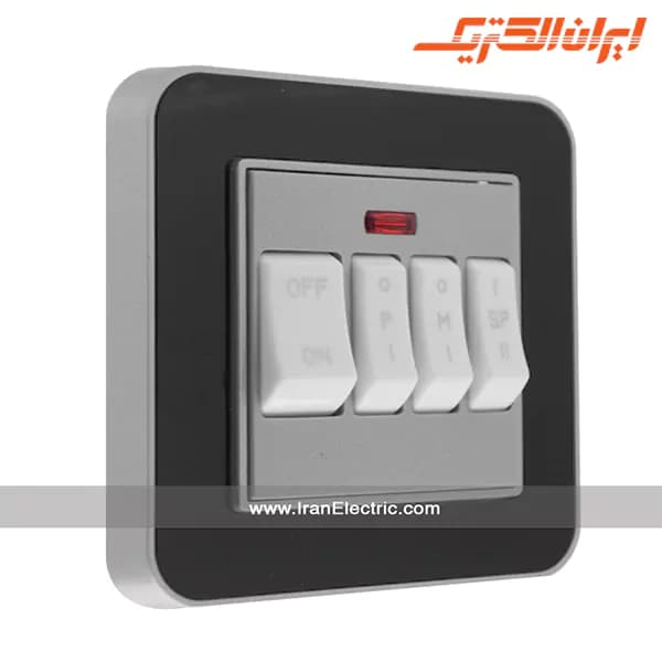 کلید کولر ارس نقره ای زه مشکی