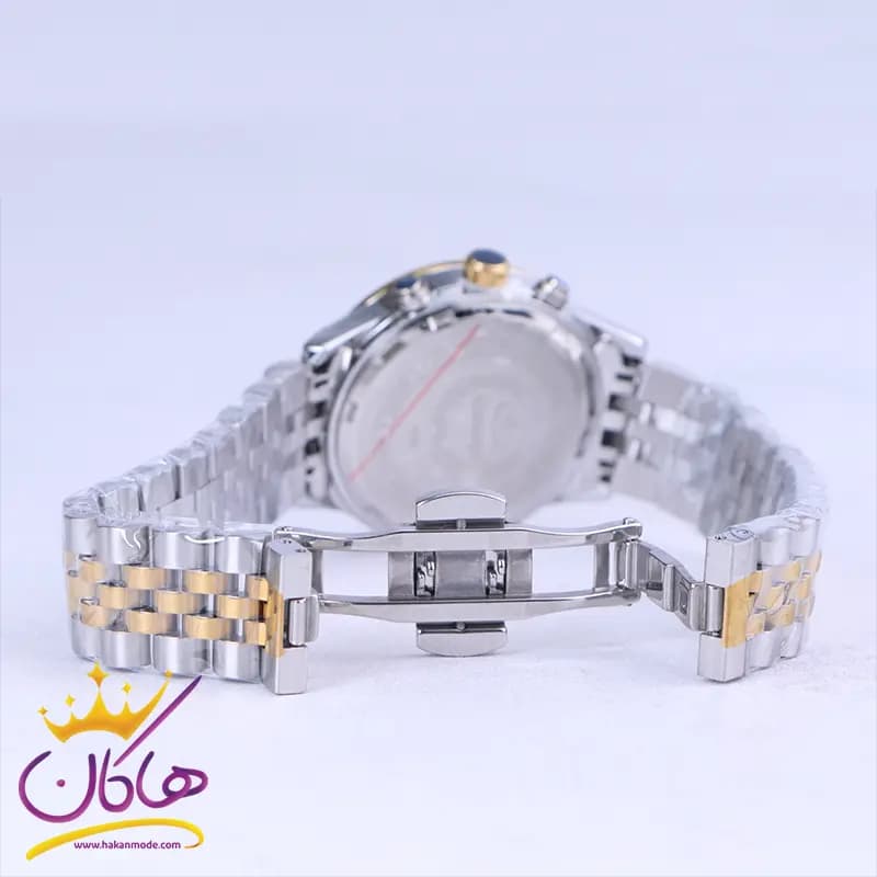 ساعت مچی الگانس زنانه فلزی صفحه آبی L 9766/2 — تصویر ۲