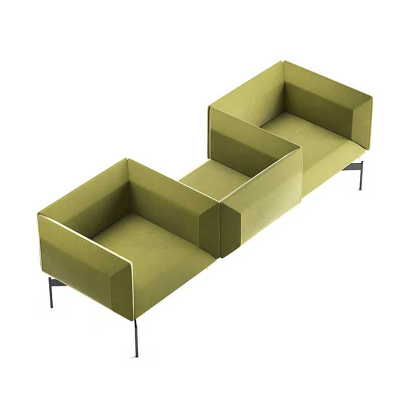 مبل راحتی سه نفره هلگر مدل Puzzle-SF-۱۱۰-۱۳