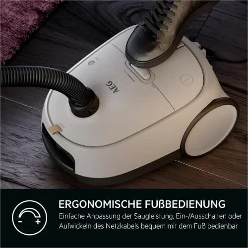 جاروبرقی آاگ مدل AEG AB61H6SW + چهار پارو — تصویر ۳