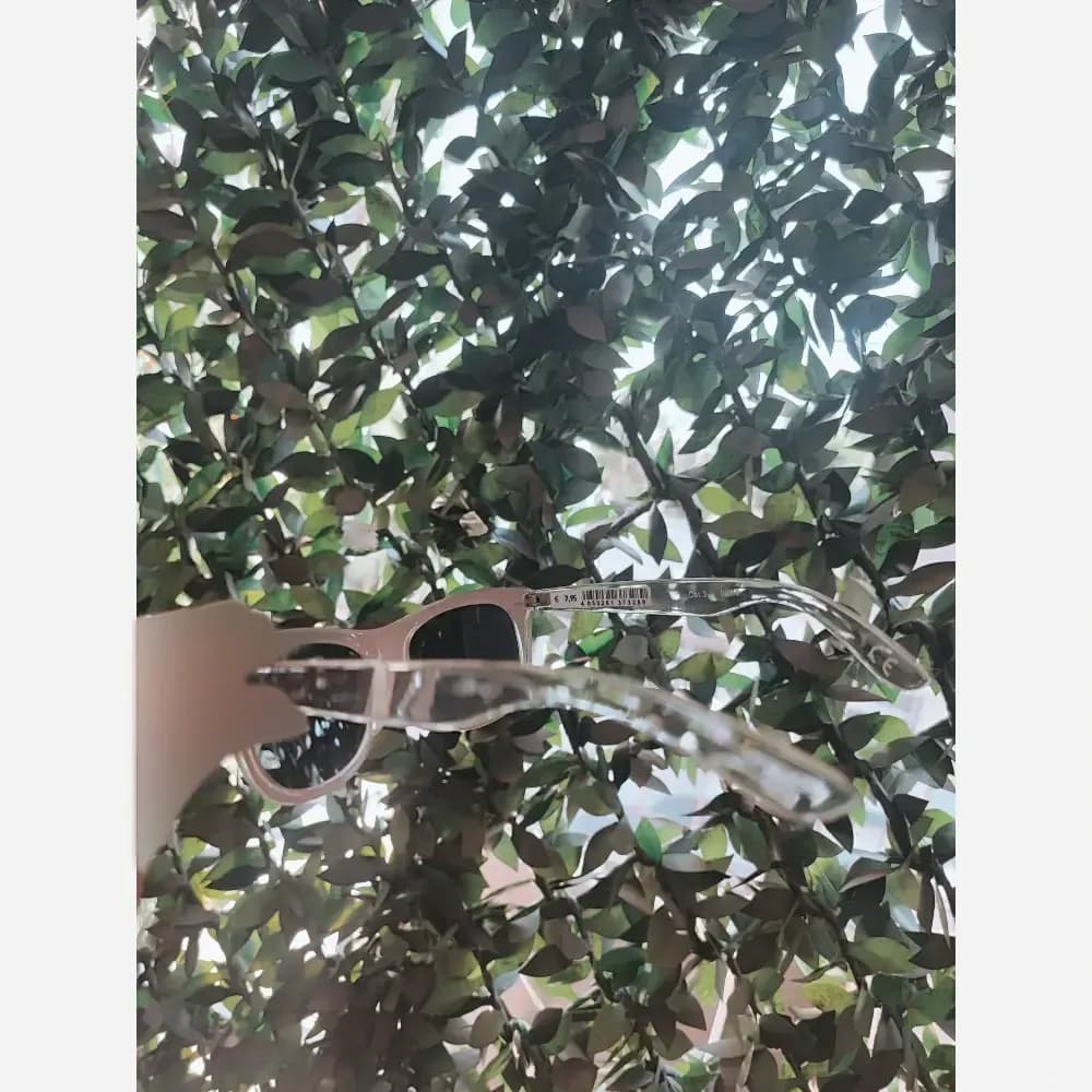 عینک آفتابی دخترانه اکلیلی صورتی UV400 مناسب 4 تا 8 سال — تصویر ۵