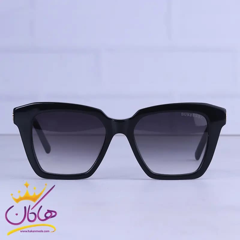 عینک آفتابی باربری زنانه فریم مربع مشکی استیت BE 2467/1