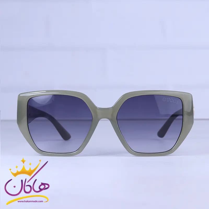 عینک آفتابی گوچی زنانه فریم پروانه ای سبز GG 2427/2