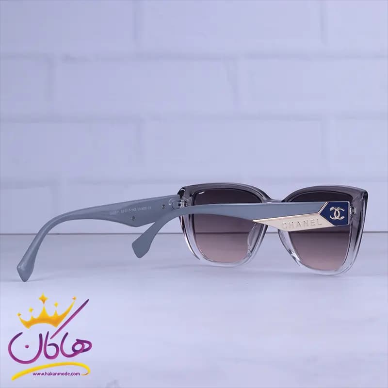 عینک آفتابی چنل زنانه فریم مربع طوسی CJ 0881/4 — تصویر ۳