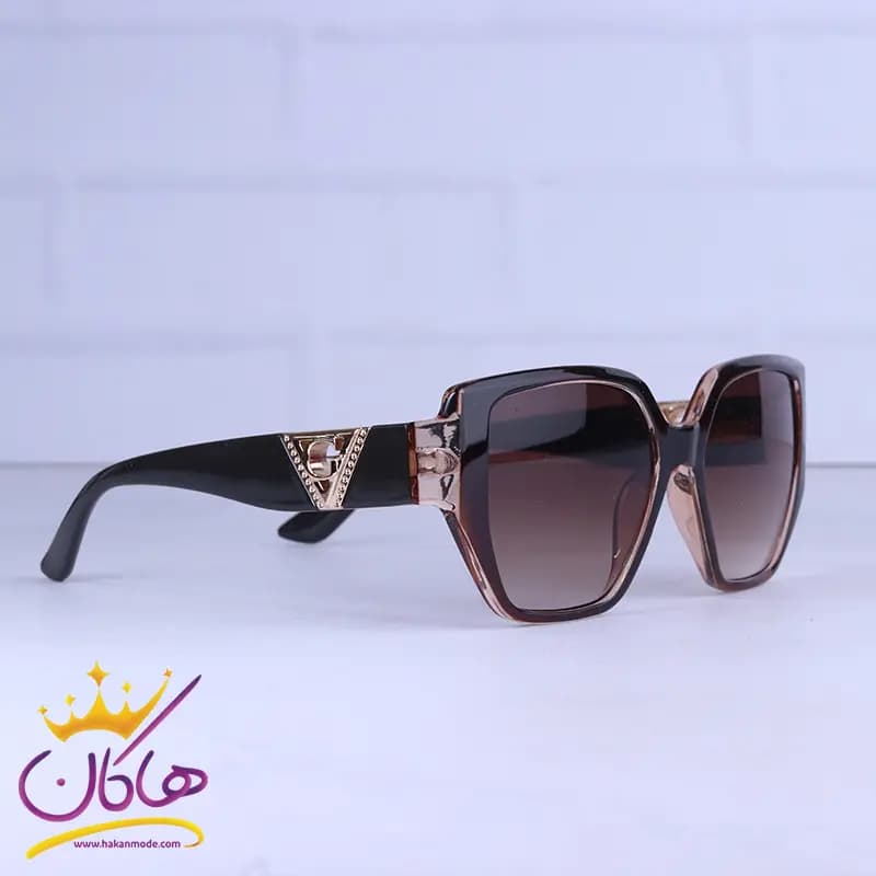 عینک آفتابی گوچی زنانه فریم پروانه ای قهوه ای GG 2427/1 — تصویر ۳