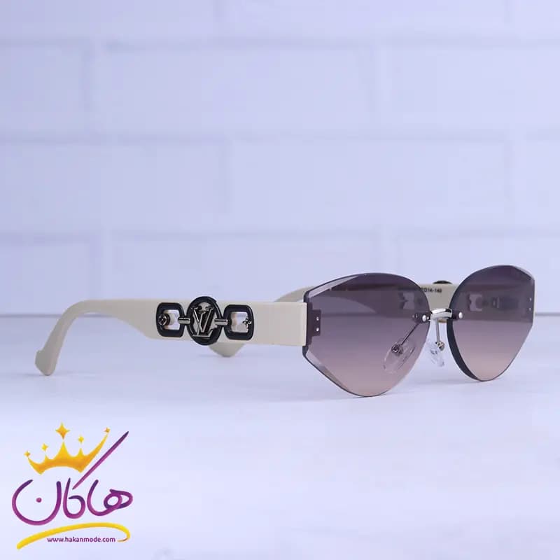 عینک آفتابی لویی ویتون زنانه بدون فریم کرم 58108/5 — تصویر ۴