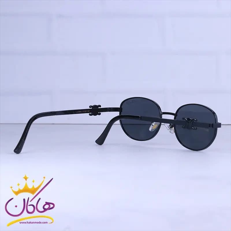 عینک آفتابی سلین زنانه فریم فلزی مشکی CL 40069/1 — تصویر ۳