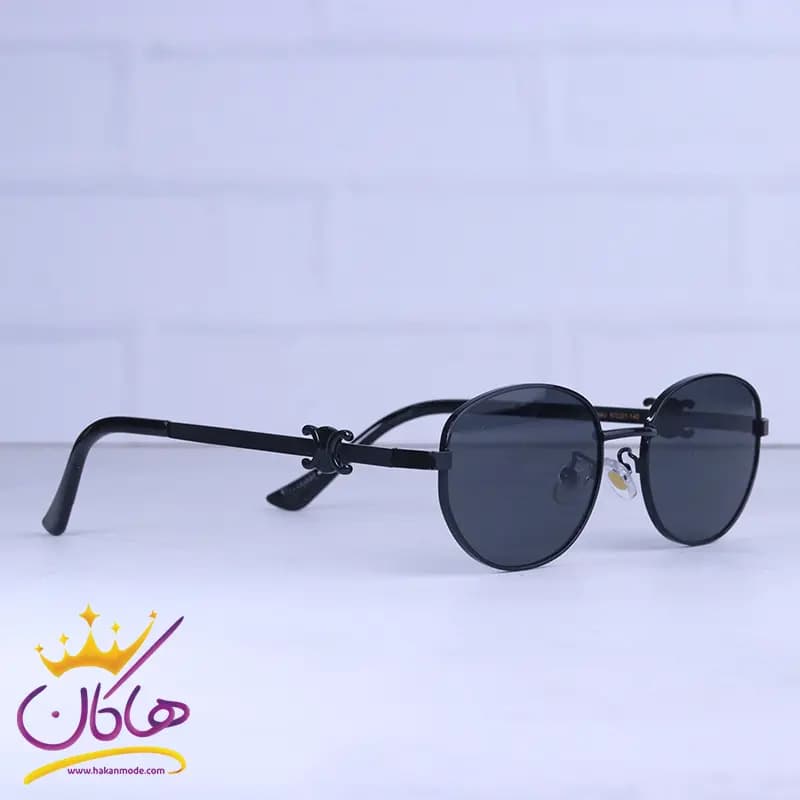 عینک آفتابی سلین زنانه فریم فلزی مشکی CL 40069/1 — تصویر ۴