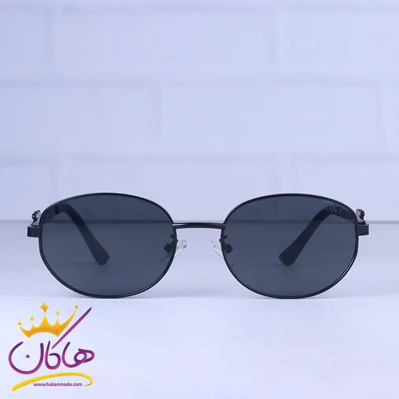 عینک آفتابی سلین زنانه فریم فلزی مشکی CL 40069/1