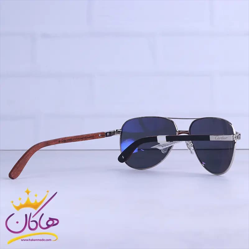 عینک آفتابی مردانه کارتیر فریم خلبانی CA8200827 — تصویر ۳