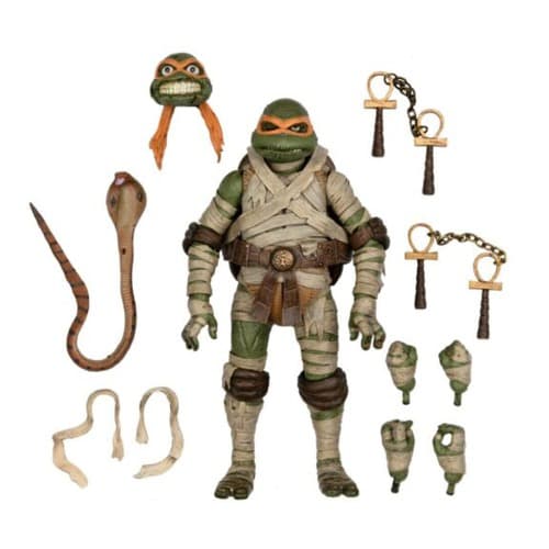 فیگور لاک پشت های نینجا Turtles طرح مایکل آنجلو Michelangelo