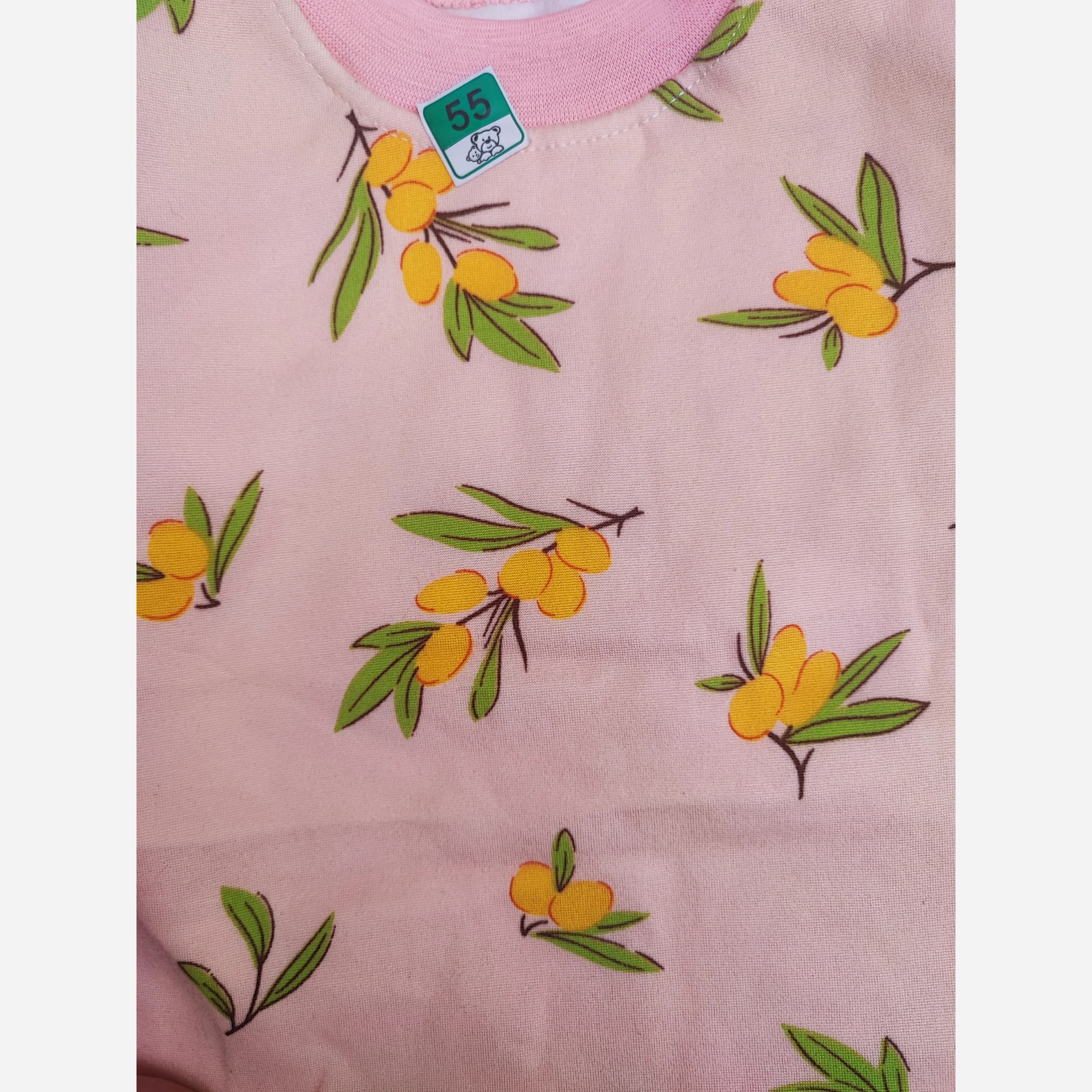 ست بلوز و شلوار نوزادی تو کرکی وارداتی طرحدار تا 18 ماه — تصویر ۷