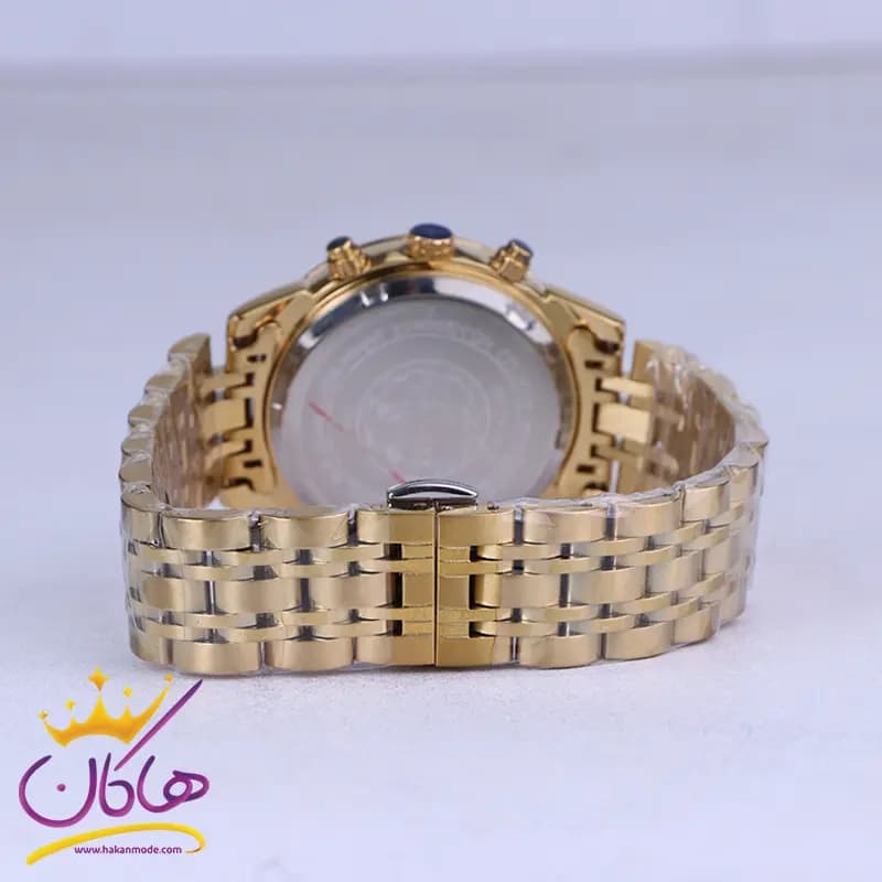 ساعت مچی سیتیزن زنانه فلزی طلایی صفحه مشکی L 2363/24 — تصویر ۳