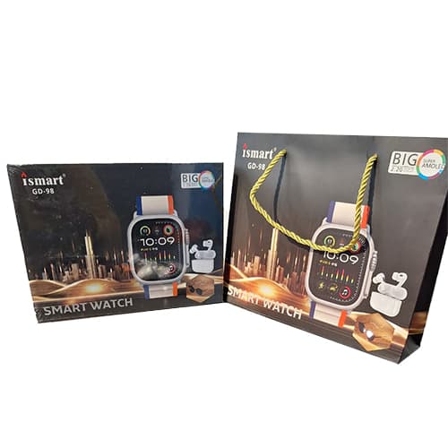 پک ISMART GD-98 ساعت هوشمند عینک‌ و ایرپاد — تصویر ۲