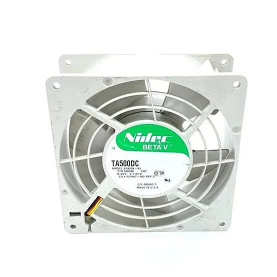 فن بلبرینگی 12X12X5 سانتیمتر 12 ولت 2.7 آمپر مارک NIDEC مدل TA500DC