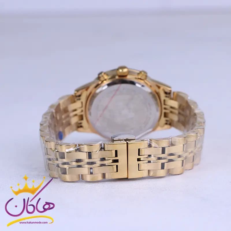 ساعت عقربه ای سیتیزن زنانه فلزی صفحه مشکی L 2360/8 — تصویر ۳