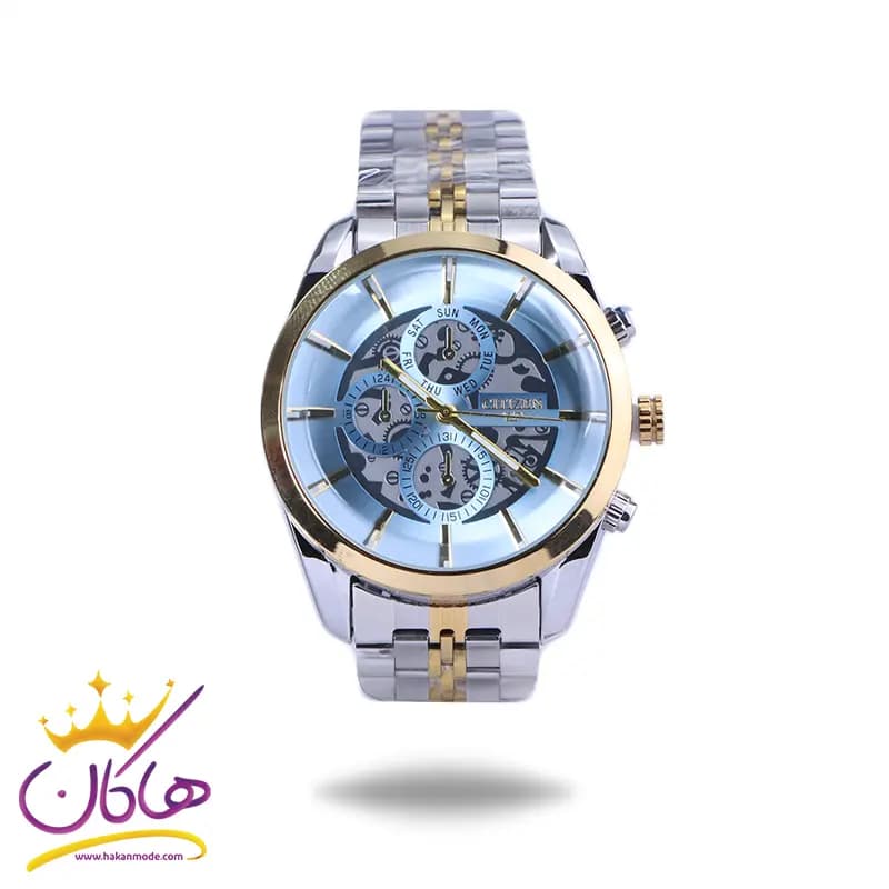 ساعت مچی سیتیزن مردانه فلزی صفحه آبی G 029/4