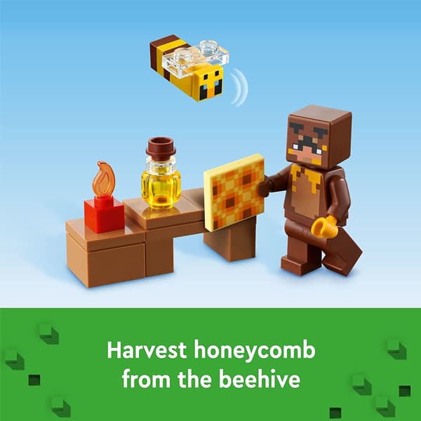 لگو سری Minecraft مدل The Bee Cottage کد 21241 — تصویر ۴