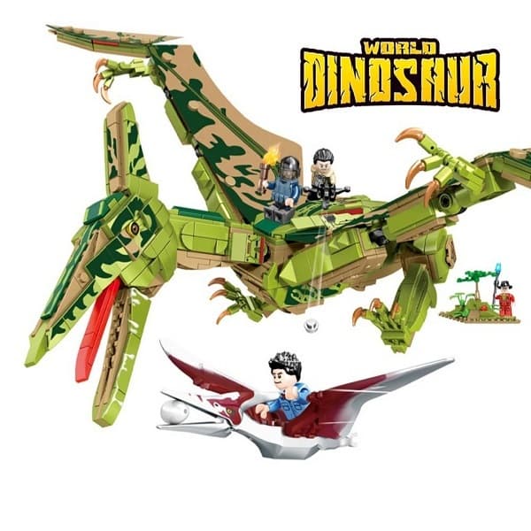 ساختنی سیمبوبلاک مدل WORID DINOSAUR کد 205024 — تصویر ۵