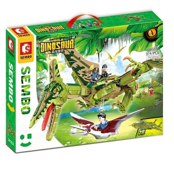 ساختنی سیمبوبلاک مدل WORID DINOSAUR کد 205024