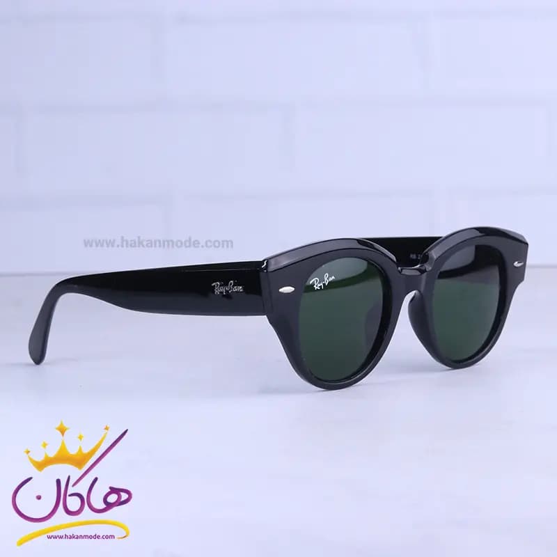 عینک آفتابی زنانه ری بن فریم ویفرر شیشه سبز RB 2192-F/1 — تصویر ۴