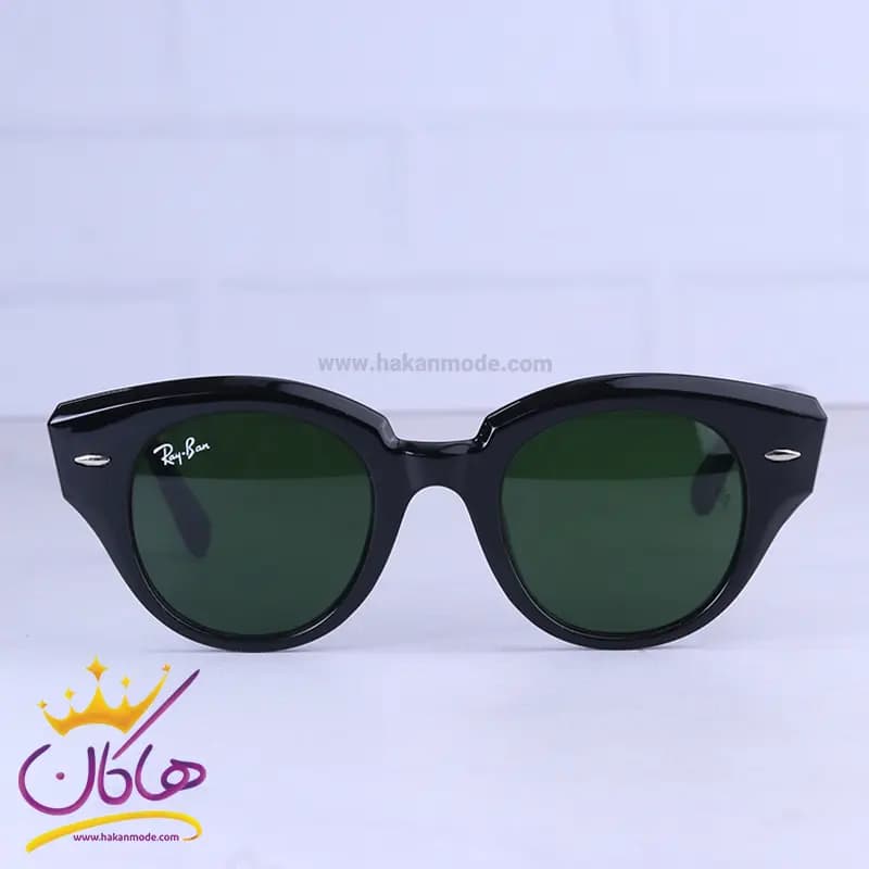 عینک آفتابی زنانه ری بن فریم ویفرر شیشه سبز RB 2192-F/1