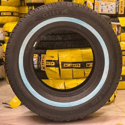 لاستیک جی تی 205/75R14 گل GitiComfort T20 دور سفید(2 حلقه)
