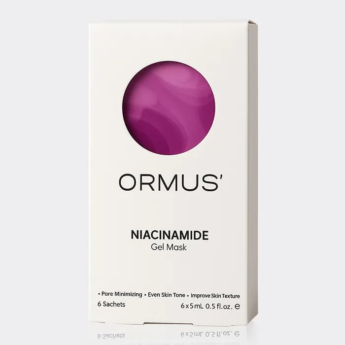 ژل ماسک نیاسینامید اورموس Ormus Niacinamide Gel Mask 6x15ml
