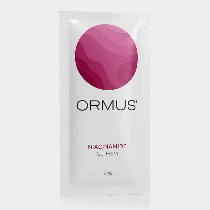 ژل ماسک نیاسینامید اورموس Ormus Niacinamide Gel Mask 6x15ml — تصویر ۲