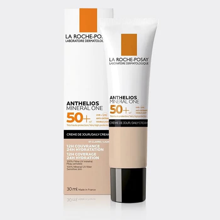 ضد آفتاب رنگی آنتلیوس مینرال وان لاروش پوزای La Roche-Posay Anthelios SPF 50 Mineral One 30ml — تصویر ۲