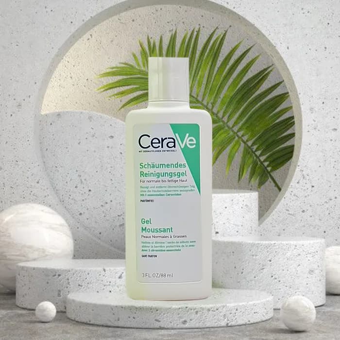 ژل شستشو پوست نرمال تا چرب سراوی Cerave Gel Moussant cleanser 88ml — تصویر ۲
