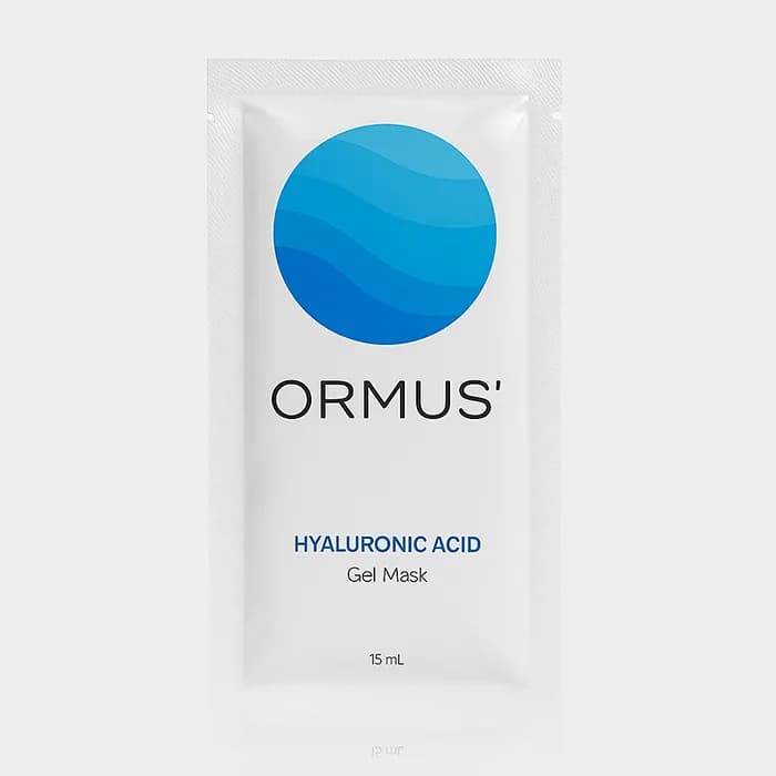 ژل ماسک هیالورونیک اسید اورموس Ormus Hyaluronic Acid Gel Mask 6x15ml — تصویر ۲