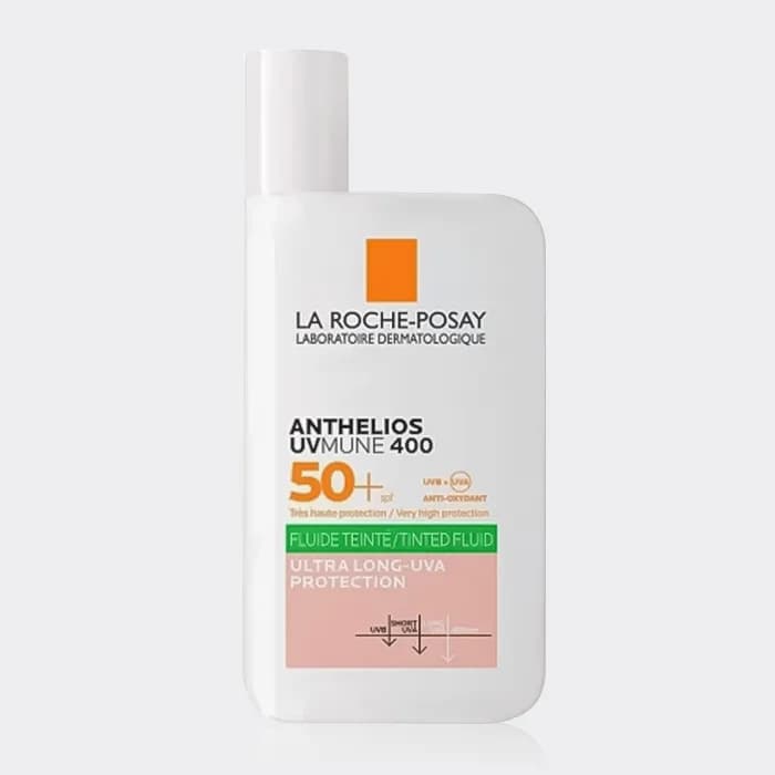 فلوئید ضد آفتاب رنگی کنترل چربی لاروش پوزای La Roche-Posay Anthelios SPF 50 Oil Control Tinted Fluid 50ml