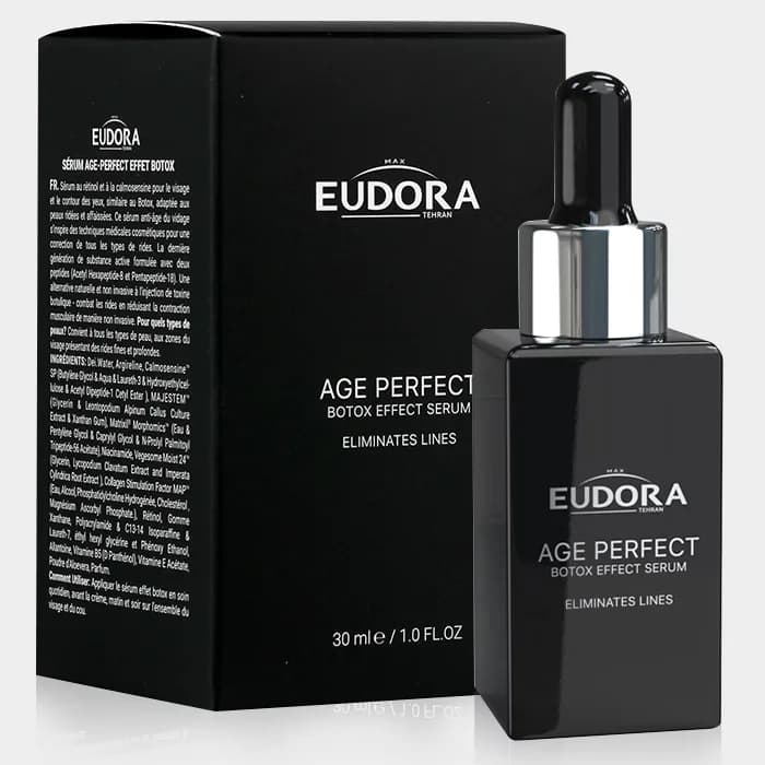 سرم بوتاکس ایج پرفکت ادورا مکس Eudora Max Age Perfect Botox Effect Serum 30ml — تصویر ۲
