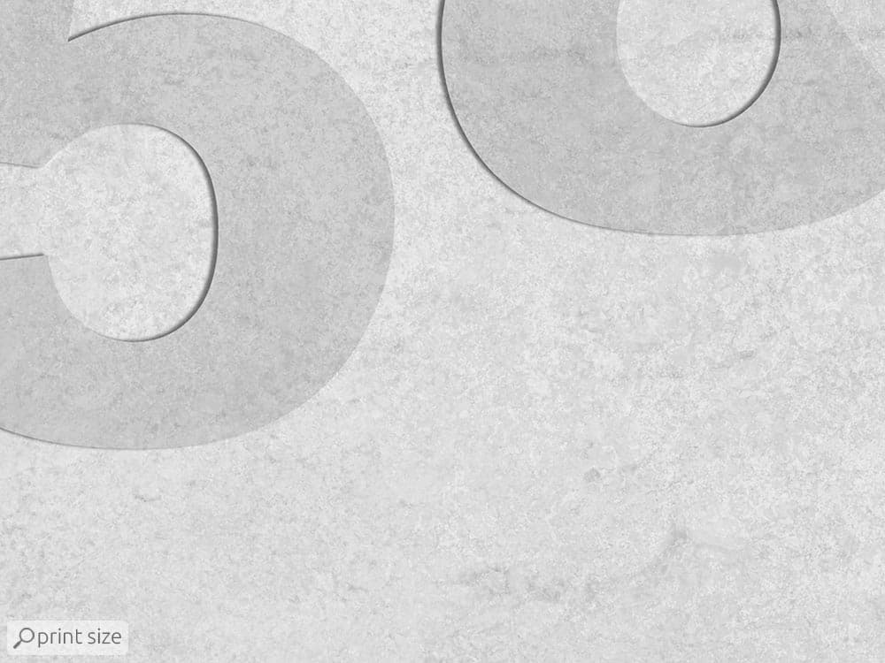 پوستر دیواری اعداد انگلیسی M10115200 — تصویر ۳