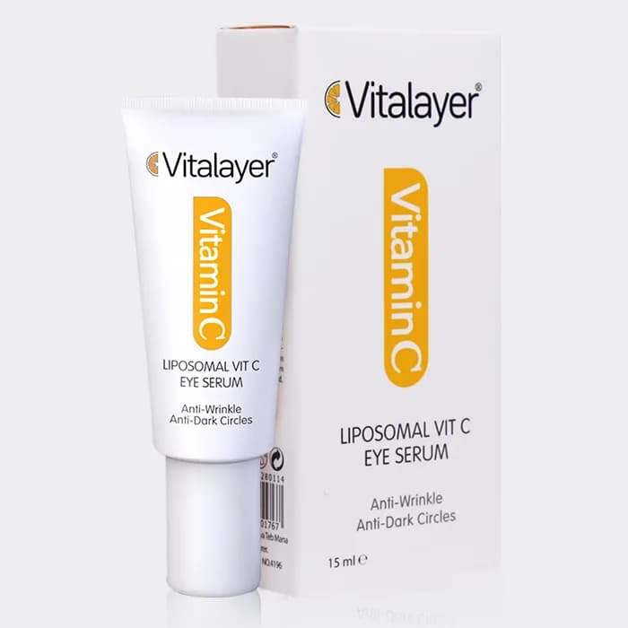 سرم دور چشم ویتامین سی ویتالیر Vitalayer Liposomal Vit C Eye Serum 15ml — تصویر ۲