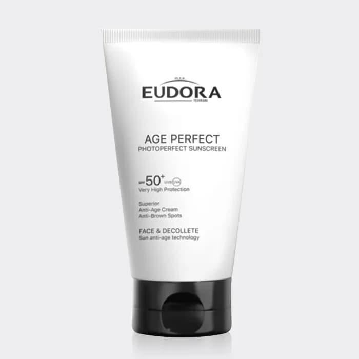 کرم ضد آفتاب ایج پرفکت ادورا مکس Eudora Max Age Perfect SPF50 Sunscreen 40ml
