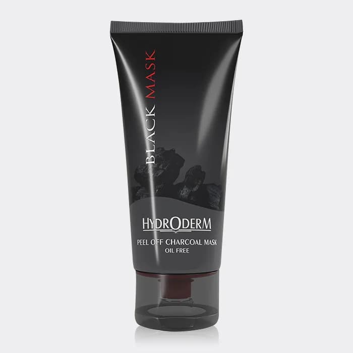 ماسک لایه بردار پودر زغال هیدرودرم Hydroderm Black Mask 60g