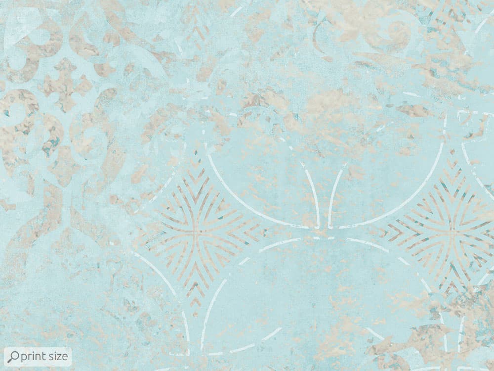 کاغذ دیواری منزل طرح پتینه M12218200 — تصویر ۴