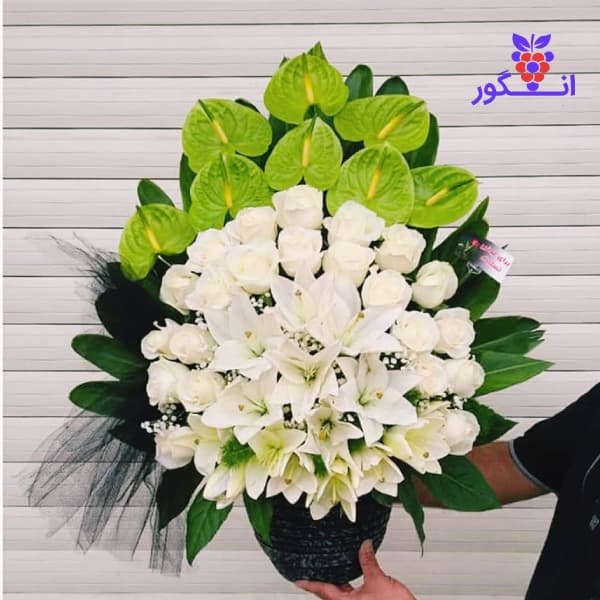 جام گل برای مجلس ختم