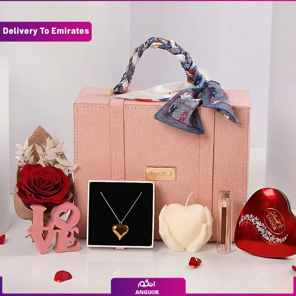 باکس گل و هدیه عشق (ارسال به دبی و امارات )