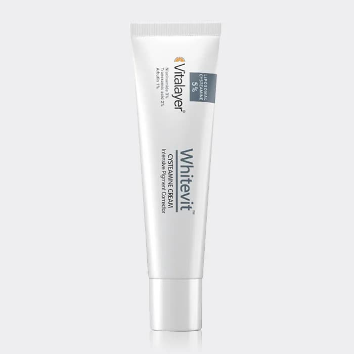 کرم ضد لک و روشن کننده قوی سیستئامین وایت ویت ویتالیر Vitalayer Whitevit Cysteamine 5% Cream 40ml
